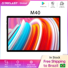 Teclast M40 10.1 Inch Tablet 1920x1200 6GB RAM 128GB ROM 4G Network Dual SIM Octa Core Tablets PC Android 10.0 Dual Wifi Type-C