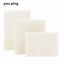 Transparent Sticky Notes 50 sheets S M L Size Memo Pad Bookmark Marker Memo Sticker Paper Office School Supplies