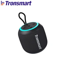 Tronsmart T7 Mini Portable Speaker TWS Bluetooth 5.3 Speaker with Balanced Bass IPX7 Waterproof LED Modes for Outdoor