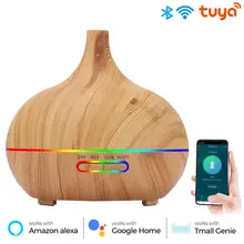 Tuya WiFi Smart Humidifier Essential Oil Diffuser Aromatherapy Ultrasonic Air Humidifiers Aroma Diffuser Work With Google Home