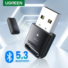 UGREEN USB Bluetooth 5.3 5.0 Dongle Adapter for PC Speaker Wireless Mouse Keyboard Music Audio Receiver Transmitter Bluetooth