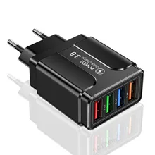USB Charger Quick Charge 3.0 For Phone Adapter for iPhone 12 Pro Max Tablet Portable Wall Mobile Charger Fast Charger