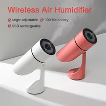 USB Rechargeable Air Humidifier Diffuser 1000mAh Mute Light Mini Aromatherapy Diffusers Cool Mist Maker Home Car Purifier