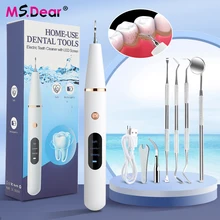 Ultrasonic Dental Calculus Scaler Oral Teeth Irrigator Tartar Calculus Remover Plaque Stains Cleaner Remova Teeth Whitening