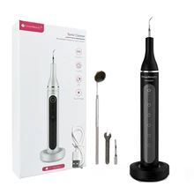 Ultrasonic Dental Scaler Tooth Calculus Remover Dental Cleaner Scaler for Teeth Cleaning Dental Gear Stains Tartar Plaque Remove