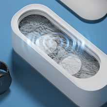 Ultrasonic cleaning machine Contact lens cleaning machine Household mini dental braces Jewelry oil stain vibration cleaner
