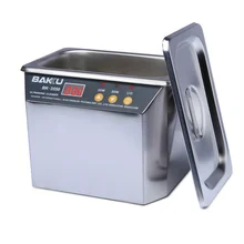 Ultrasonic cleaning machine clock with false teeth glasses jewelry jade jewelry diamond ring cleaner