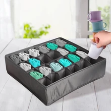 Underwear Bra Storage Box Drawer organizer Wardrobe Drawer Divider Clothe Storage Box for Scarfs Socks Bra organizador