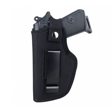 Universal t谩tico arma coldre escondido carry holsters cinto clipe de metal iwb owb coldre airsoft arma saco para todos os tamanh