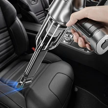 Vacuum Cleaner Wireless USB Rechargeable Cleaning Machine Strong Suction Blower Car Automotive Very Powerful Hand Pc Air Mini
