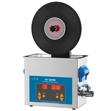 Vinyl Record Ultrasonic Cleaner with Bracket(Set) or 6L Bath Bracket Free Combination for Wash EP 7 LP 12 Inch