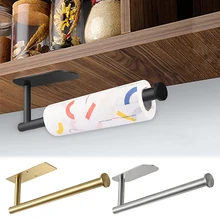 Wall Mounted Toilet Paper Holder Self Adhesive SUS304 Stainless Steel Toilet Roll Holder for Bathroom Kitchen Nails or Nailless