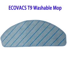 Washable Mopping Cloth For ECOVACS Deebot T9 Robot Vacuum Cleaner Series Parts Replacement