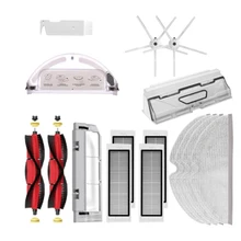 Water Tank Dust Box HEPA Filter Main Brush Mop Cloth Side Brush for XiaoMi Roborock S5 Max S6 MaxV S6 Pure Vacuum Parts