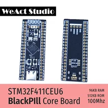WeAct BlackPill STM32F411CEU6 STM32F4 STM32 Core Board Learning Board Development Arduino Micropython