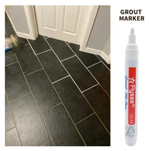 White Waterproof Grout Tile Marker Wall Seam Pen for Tiles Floor Bathroom Decontamination Seam Repair Tile Pen Wholesale