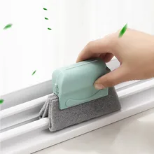 Window Groove Cleaning Cloth Brush Slot Hand-held Door Gap Keyboard Kitchen Floor Gap Household Cleaning Tools