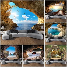 Windows Mountain Tree Cloth Large Tapestry Wall Hanging Boho Witchcraft Hippie Tapestry Home Room Decor Aesthetic Decoration