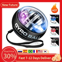 Wrist Ball Self-starting Gyroscope Powerball Gyro Power Hand Ball Muscle Relax Arm Wrist Force Trainer Fitness Sport Equipment
