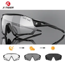 X-TIGER Cycling Sunglasses Photochromic UV400 MTB Racing Men's Bike Sunglasses Outdoor Hiking Fishing Man Cycling Glasses