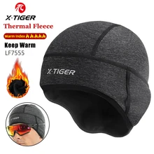 X-TIGER Winter Cycling Cap Windproof Thermal Ski Cap Running Skiing Motocycle Riding Hat Men Women MTB Bike Cycling Headwear