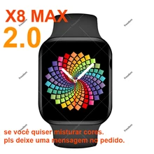 X8 Max2.0 Smart Watch Bluetooth Call Fitness Bracelet Heart Rate Monitor Smart Watch Men Sport Women for IOS Upgrade From X8 Max