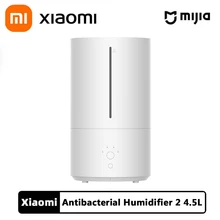 XIAOMI MIJIA Anti-bacterial Air Humidifier 2 4.5L For Home Aroma Essential Oils Diffuser UV-C 99.9% Sterilization 32dB Low Noise