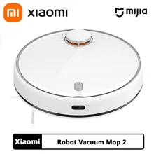 XIAOMI MIJIA Robot Vacuum Mop 2 Sweeping Cleaner Washing Vibration Mopping 2800PA Cyclone Suction 99.9% Antibacterial Smart