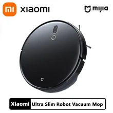 XIAOMI MIJIA Robot Vacuum Mop Ultra Slim For Home Cleaner Sweeping Washing Mopping Cyclone Suction Dust APP Smart Planned Map