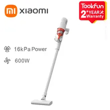 XIAOMI MIJIA Vacuum Cleaners 2 B205 Sweeping Cleaning Tools 16kPa For Home Sweeping Strong Cyclone Suction 0.5L Clear Dust Box