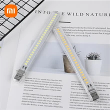 XIAOMI Mini Portable Led Usb Light 2-24LEDS Book Light Reading Night Lamp Flashlight Power Bank Laptop Camping Reading Lightiing