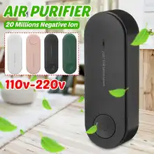 Xiaomi Air Purifier Anion Portable Air Purification Air Freshener Ionizer Cleaner Dust Cigarette Smoke Remover Toilet Deodorant