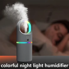 Xiaomi Desktop Humidifier Atmosphere Colorful Night Light Portable Home Humidifier Car Mini Aromatherapy Humidification USB
