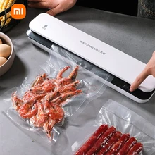 Xiaomi Electric Vacuum Sealer Packaging Machine For Home Kitchen Including 10pcs Food Saver Bags Commercial Vacuum Food Sealing