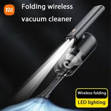 Xiaomi Portable Car Vacuum Cleaner 12000 pa Strong Suction Cordless Vacuum Cleaner with Led Light for Home Kitchen Office