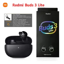 Xiaomi Redmi Buds 3 Lite TWS Bluetooth 5.2 Earphone Sport Headset Waterproof Mi Ture Wireless Earbuds 3 Youth Edition with Mic