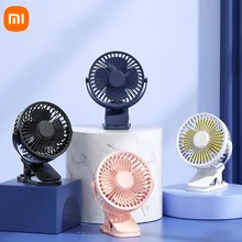 Xiaomi USB Mini Handheld Clip Fan Convenient And Ultra-quiet Electric Fan High Quality Portable Student Small Cooling Ventilador