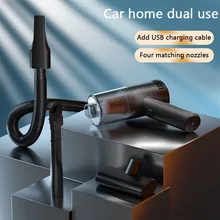 Xiaomi Wireless Car Vacuum Cleaner Cordless Handheld Auto Vacuum Home & Car Dual Use Mini Vacuum Cleaner With Built-in Battery