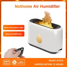 YOUPIN Nathome Flame Humidifier USB Remote Control Aroma Diffuser Three-speed Timing Air Humidifier For Home Car Office Bedroom