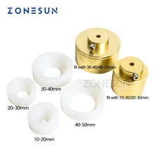 ZONESUN Capping machine chuck screw capping tool head bottle capping machine chucks 10-50mm golden color crewing machine