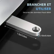 flash Drive 32GB Metal USB 2.0 Pen drive 32GB Waterproof drive USB Flash Memory Stick photography gift