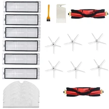 for XiaoMi Roborock S5 Max S50 S51 S55 S6 S60 S6 Pure Vacuum Accessories Mop Cloth HEPA Filter Main Side Brush Parts