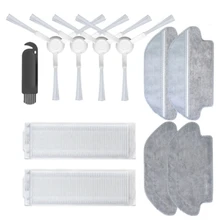for Xiaomi Mijia Mop Pro STYTJ02YM/for VIOMI V2 PRO/V3 Robot Vacuum Cleaner Side Brush Hepa Filter Mop Cloth Parts
