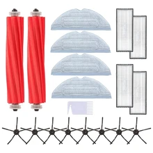 for Xiaomi Roborock Accessories Kit S7 S70 S75 S7Max S7MaxV T7s For Roborock Vacuum Cleaner Hepa Filter Side Brush Mop Cloths